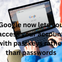 google passkey